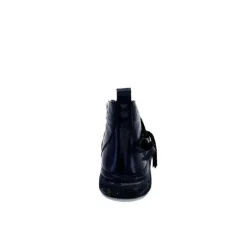 Baskets Ivoire 500-350 Cuir Noir