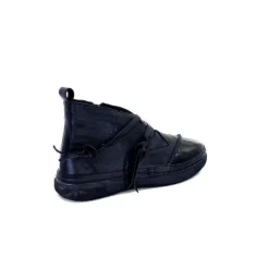 Baskets Ivoire 500-350 Cuir Noir