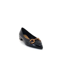 Chantal 1805 Cuir Vernis Noir
