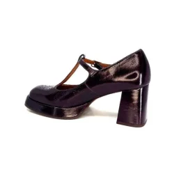 Chie Mihara Kaime Cuir Vernis Grape