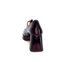 Chie Mihara Kaime Cuir Vernis Grape