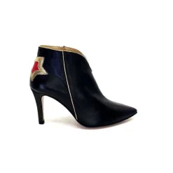 Creatis Magic Cuir Noir Rouge Or