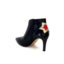 Creatis Magic Cuir Noir Rouge Or