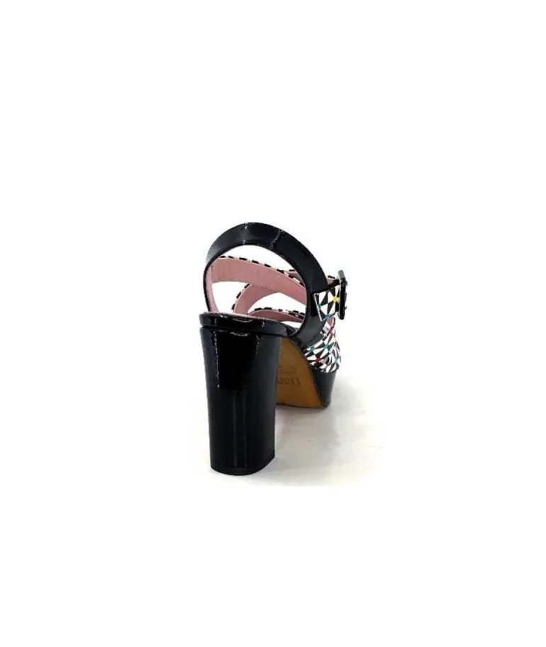 Dansi 5580 Duma Cuir Noir Multi