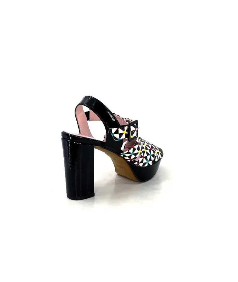Dansi 5580 Duma Cuir Noir Multi