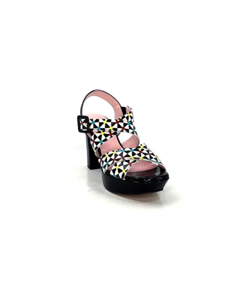 Dansi 5580 Duma Cuir Noir Multi