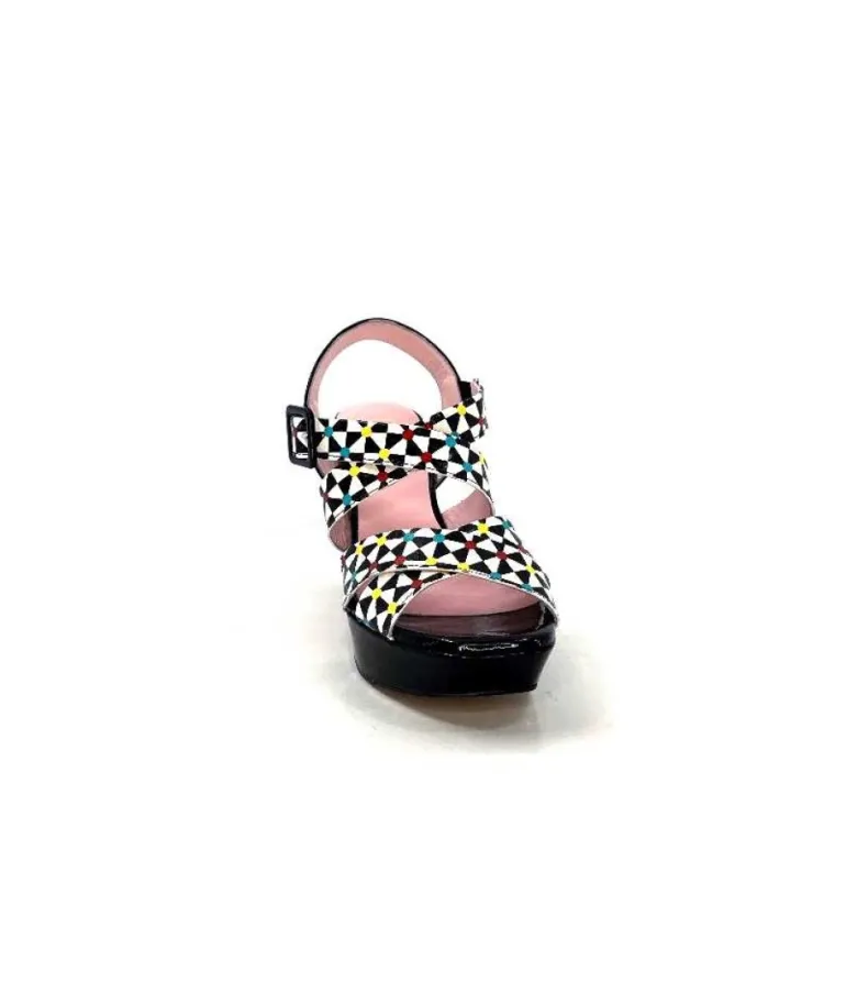 Dansi 5580 Duma Cuir Noir Multi