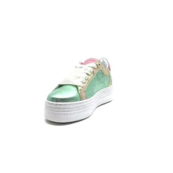 Elue Par Nous Nany Cuir Metal Vert
