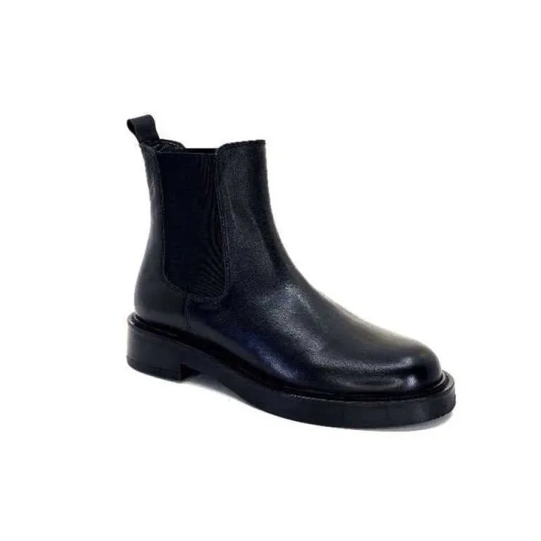 Ivoire 4989 Alexis Cuir Noir