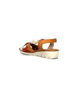 Ivoire 2146 Ceralin Cuir Rouge Marron Or