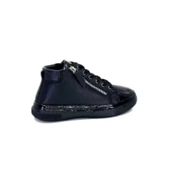 Ivoire 500-358 Cuir & Vernis Noir