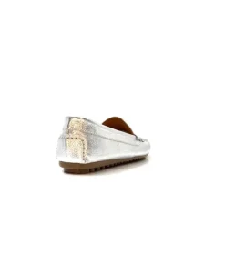 Ivoire 10322 Cuir Metal Argent