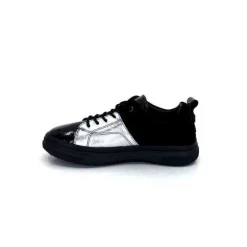 Ivoire 500-353 Cuir Noir & Argente