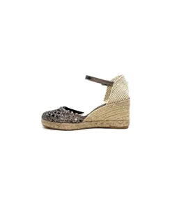 Ivoire 23288 Cuir Tresse Grafite