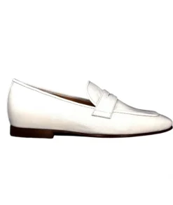 Ivoire 2103 Cuir Vernis Blanc