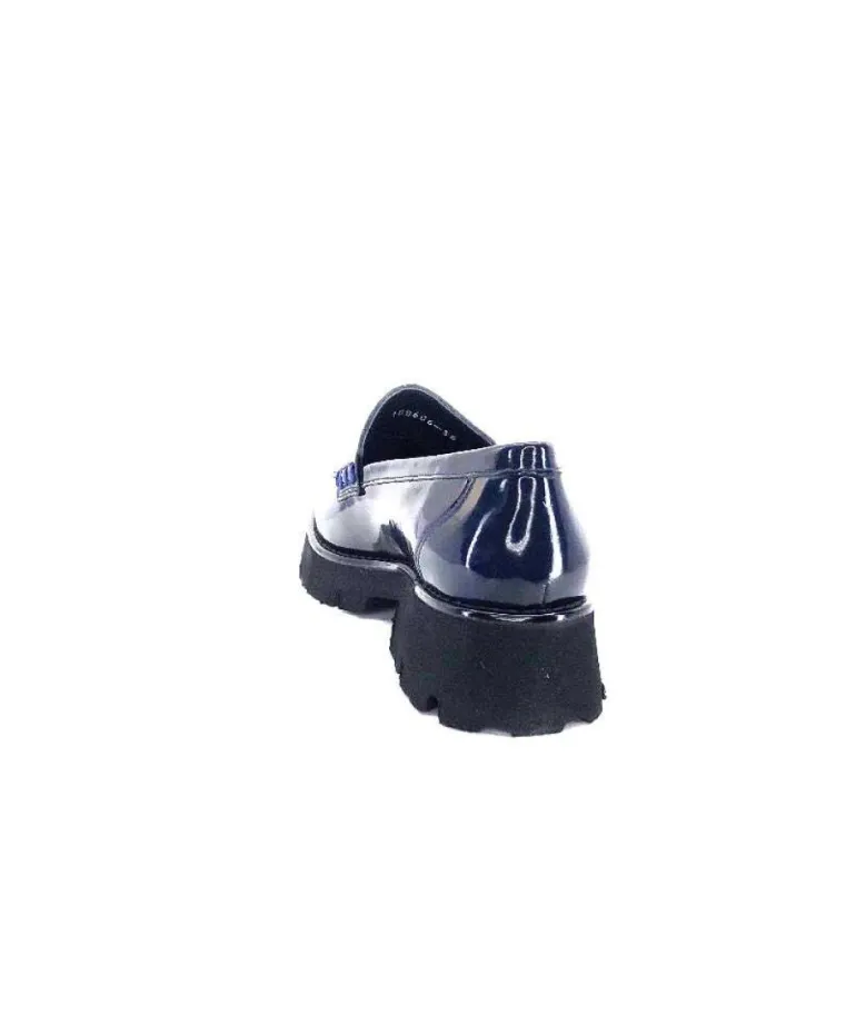 Ivoire 108606 Cuir Vernis Marine