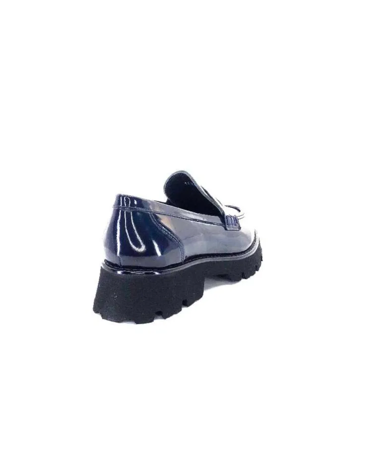 Ivoire 108606 Cuir Vernis Marine