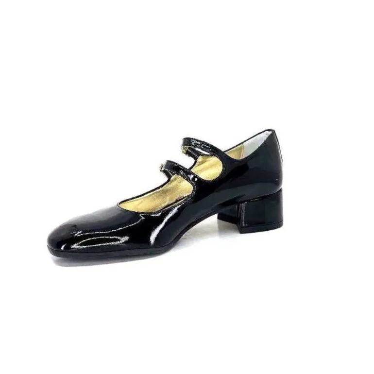 Ivoire 914 Cuir Vernis Noir
