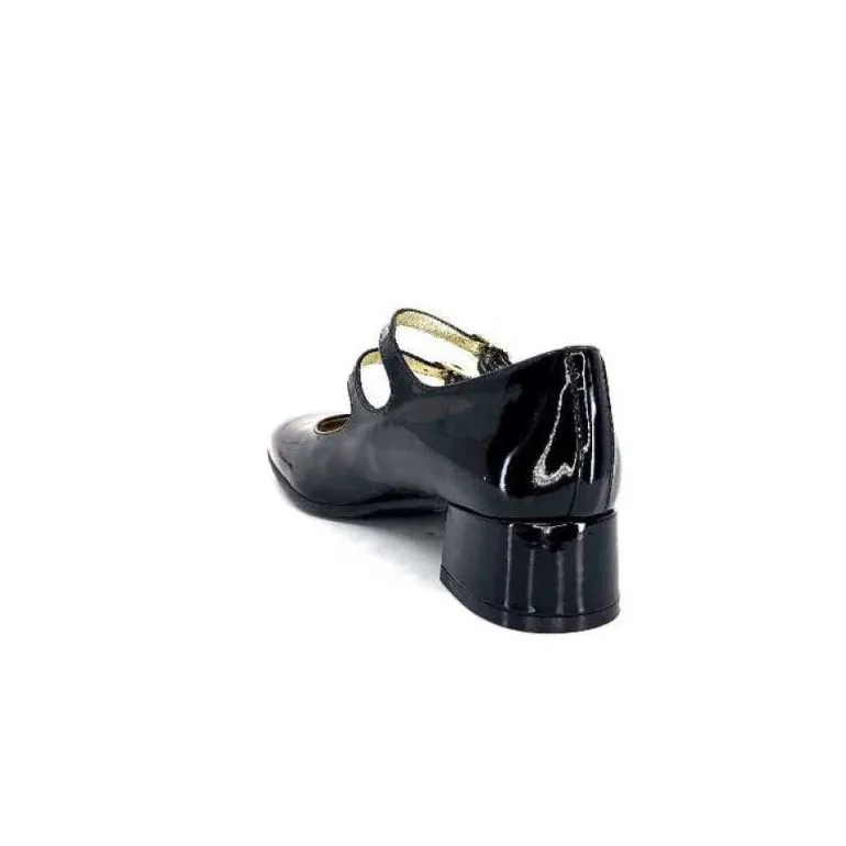Ivoire 914 Cuir Vernis Noir