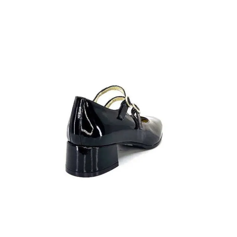 Ivoire 914 Cuir Vernis Noir