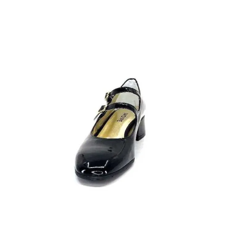 Ivoire 914 Cuir Vernis Noir