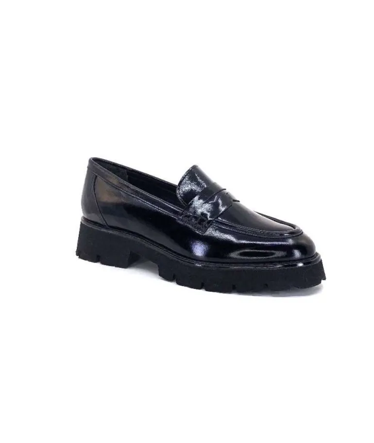 Ivoire 108606 Cuir Vernis Noir