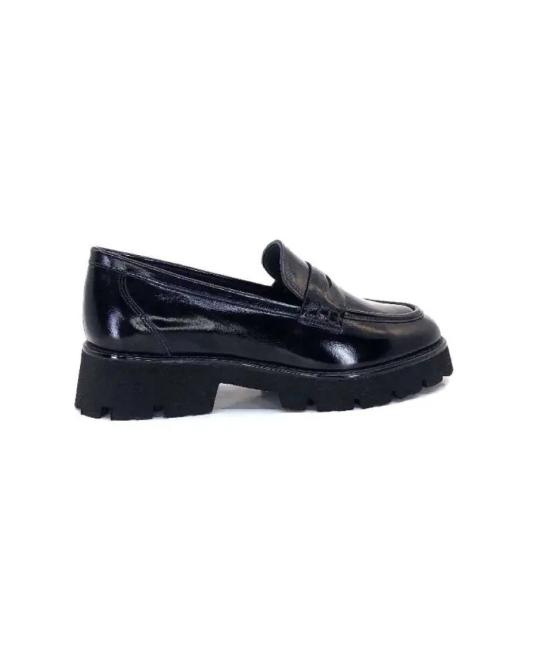 Ivoire 108606 Cuir Vernis Noir