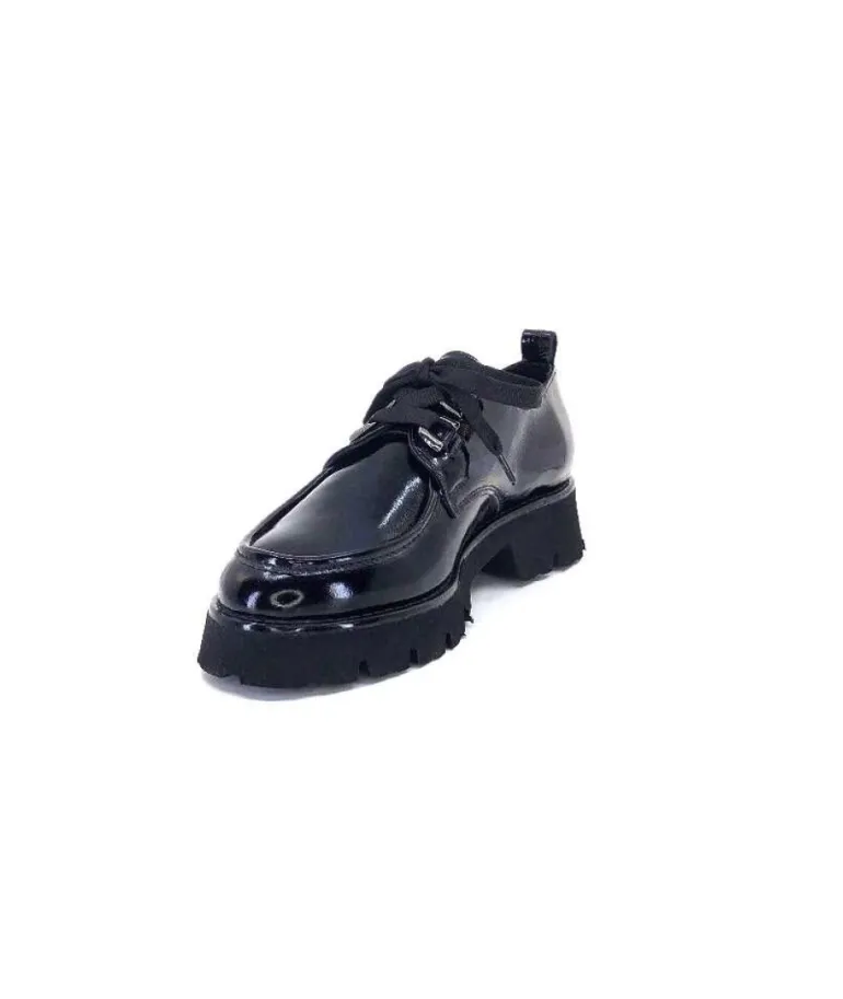 Ivoire 108601 Cuir Vernis Noir
