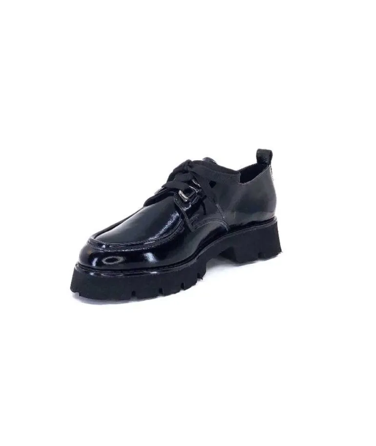 Ivoire 108601 Cuir Vernis Noir