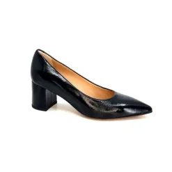 Ivoire 1601 Cuir Vernis Noir