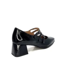 Ivoire 4145 Cuir Vernis Noir