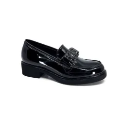 Ivoire 844926 Cuir Vernis Noir