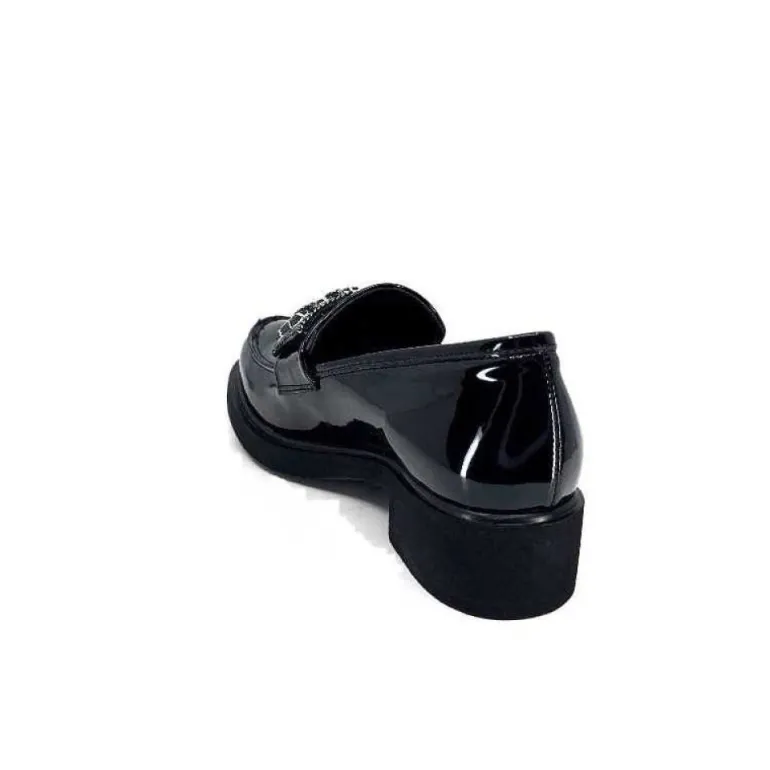 Ivoire 844926 Cuir Vernis Noir