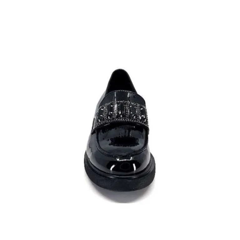 Ivoire 844926 Cuir Vernis Noir