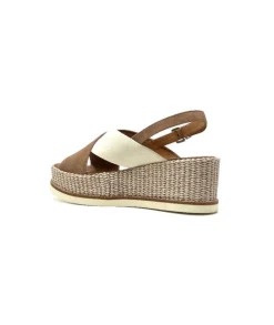 Ivoire 2153 Daim Marron Cuir Creme