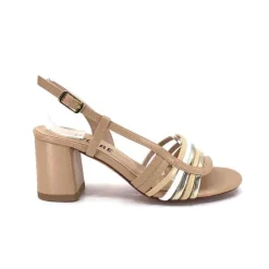 Ivoire 037 F70 Riv Cuir Nude