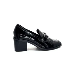 Ivoire 78006 Fortunato Cuir Vernis Noir