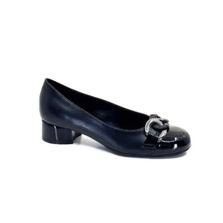 Ivoire 944947 Iv Cuir Vernis Noir