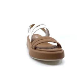 Ivoire 2056 Yara Cuir Marron & Blanc