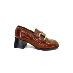 Ivoire 11301A Cuir Vernis Marron