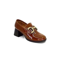 Ivoire 11301A Cuir Vernis Marron