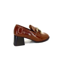 Ivoire 11301A Cuir Vernis Marron