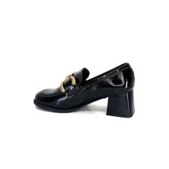 Ivoire 11301A Cuir Vernis Noir