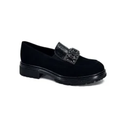 Ivoire 8B4914 Daim Noir