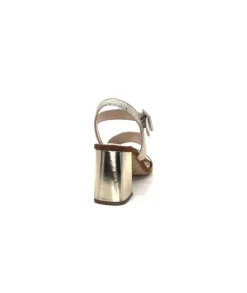 Ivoire B773 Mare Cuir Blanc & Dore