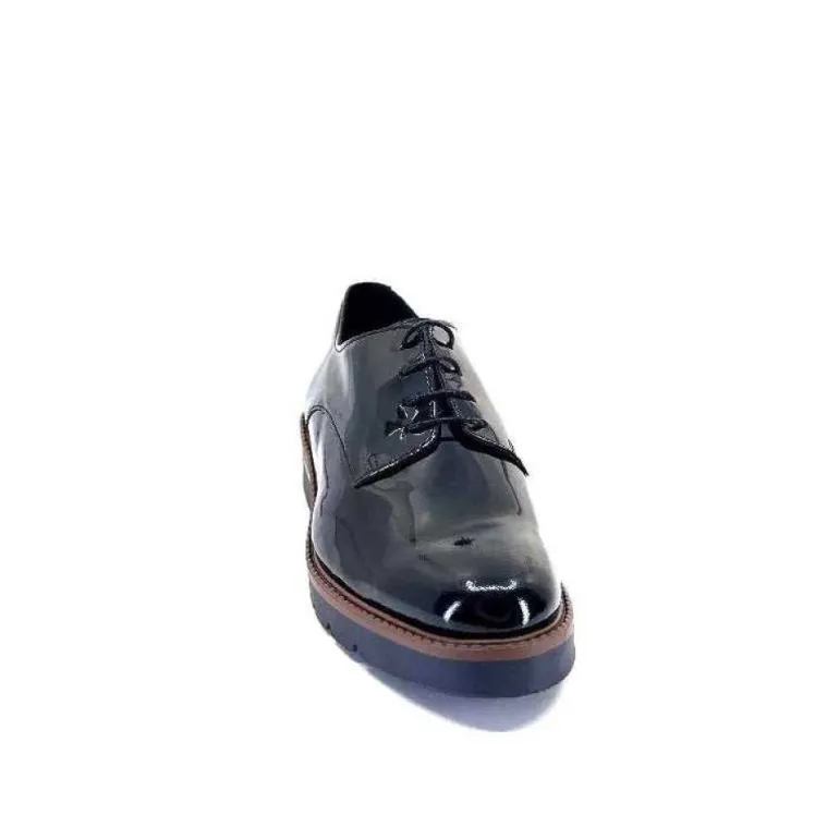 Ivoire 22034Ct Vernis Cuir Vernis Noir