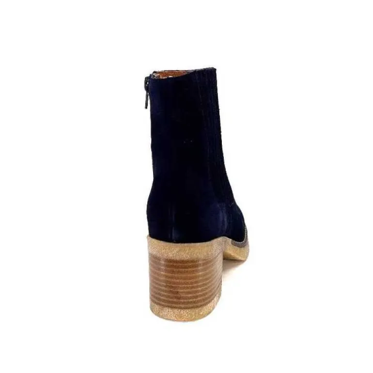 Ivoire Cv6104 Daim Bleu Marine