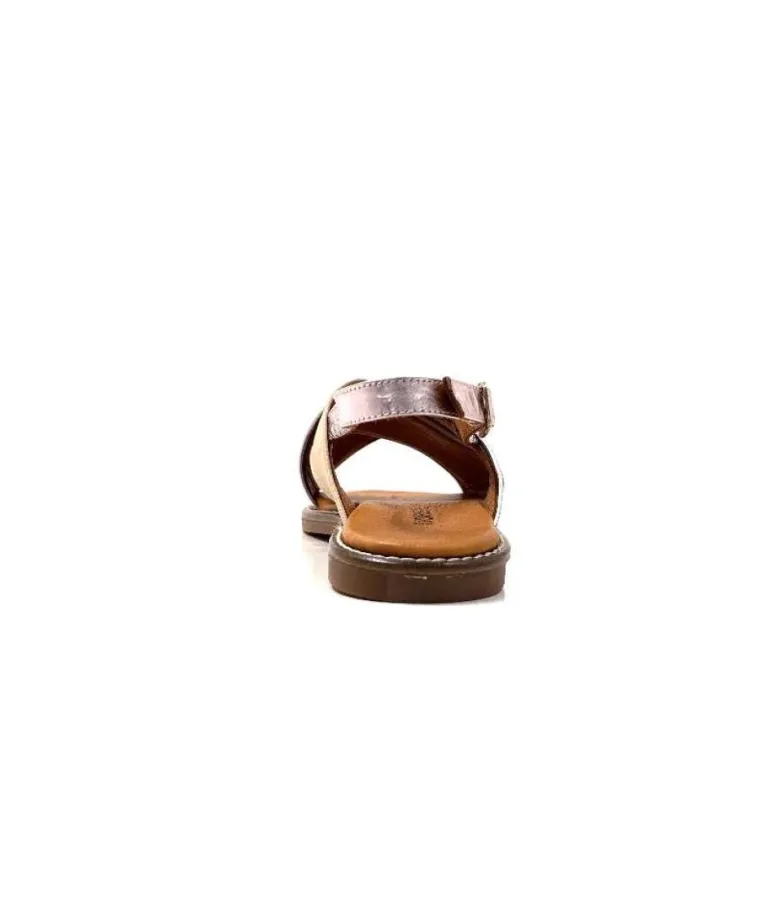 Ivoire 908D Cuir Argent Et Nude