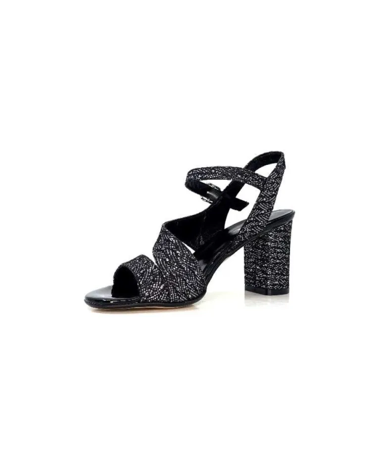 Ivoire F2215 Asia Textile Glitter Noir