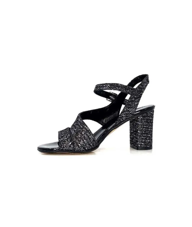 Ivoire F2215 Asia Textile Glitter Noir